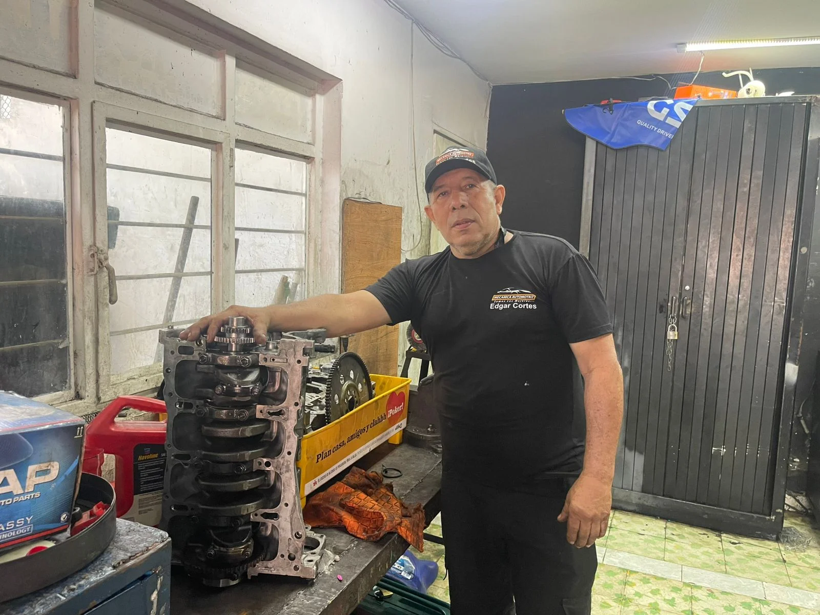 Motor recalentado desvare